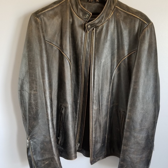 american eagle leather jacket